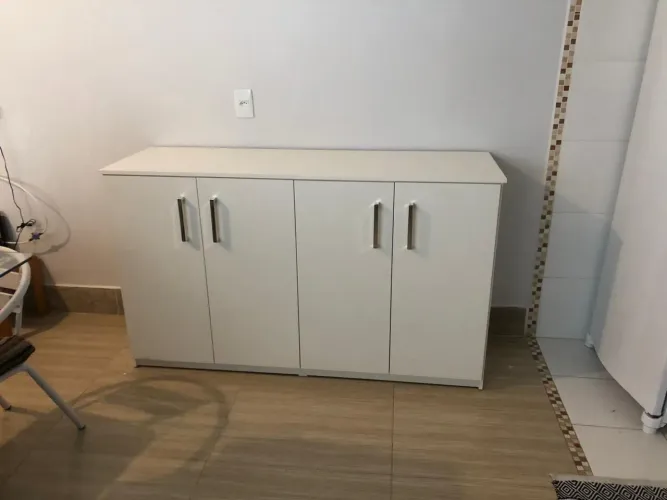 Armário Organizador Branco - Ideal para diversos ambientes!