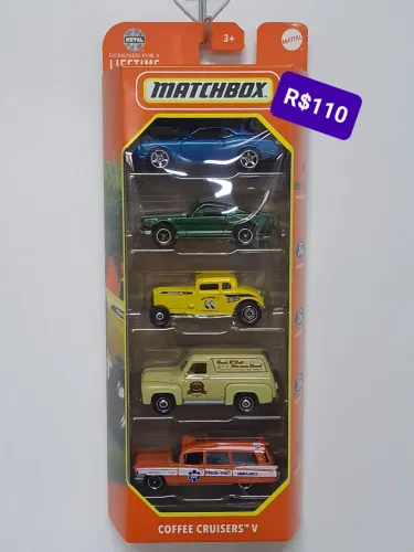 Pac Matchbox- Carrinho de coleção- Miniatura Diecast 1/64