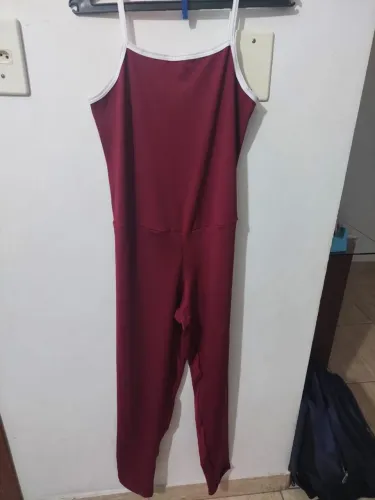 Macacão de ginástica tamanho G 
