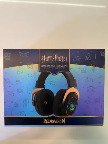 Headset Gamer Redragon Harry Potter Zeus Hogwart?s RGB Special Edition