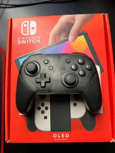 Controle Nintendo Switch Pro (COM DRIFT!) + Cabo USB Original