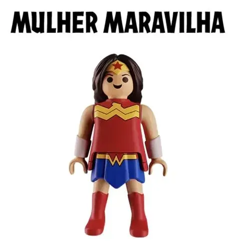 Mulher Maravilha - Kinder ovo playmobil