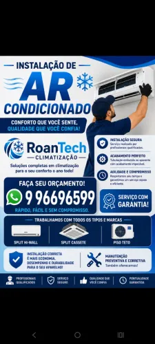 Instalação de ar condicionado