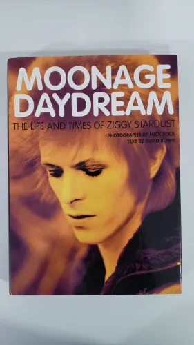 Livro David Bowie Moonage Daydream Ziggy Stardust Mick Rock inglês raro