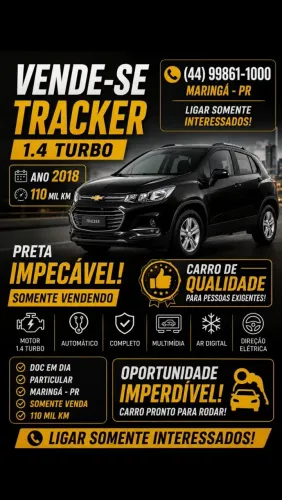 Chevrolet Tracker LT 1.4 Turbo 16V Flex 4X2 Aut. 2018