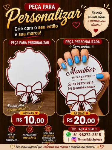 Suporte para unhas