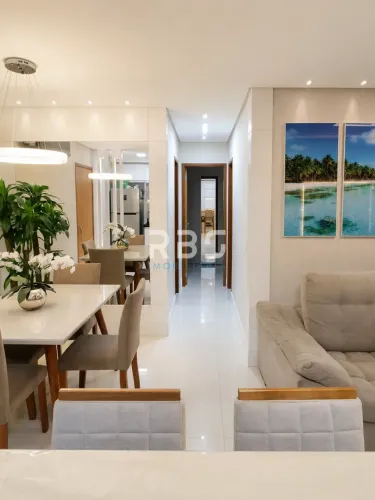 Apartamento com 2 quartos, 1 suíte, 2 vagas 2 quartos reformado no Condomínio Paradiso