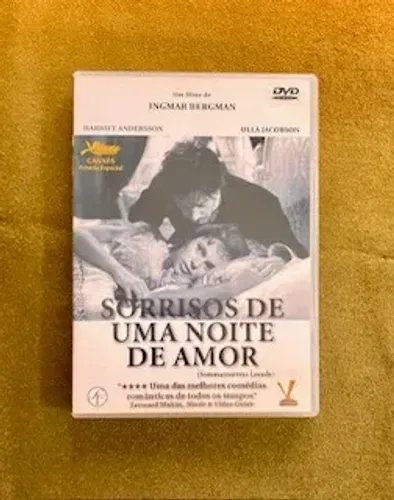 DVD Versátil do filme sueco: Sorrisos de uma Noite de Amor (Direção Ingmar Bergman)