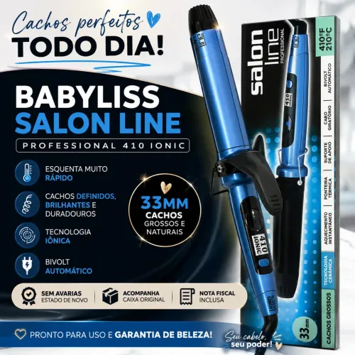 Babyliss Salon Line Professional 410 Ionic - 33mm