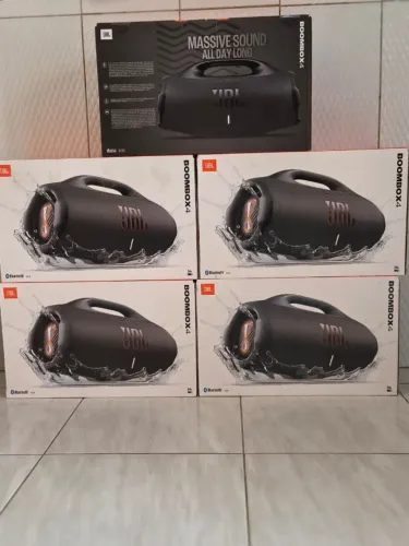 JBL Boombox 4 Preta - Nova Lacrada com Nota Fiscal