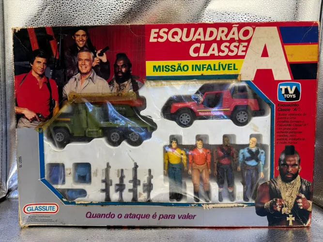 Esquadrão Classe A Missão Infalível Grasslite - 1984 - Comandos em ação