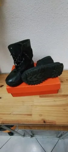 Coturno N35 - Botina militar infantil (bota)