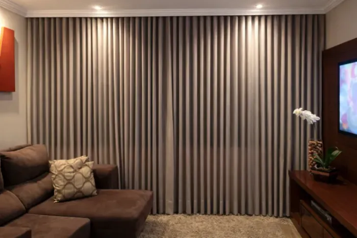 Cortina para Sala Sob Medida | Ambiente Mais Bonito