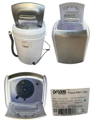 Tanquinho de lavar roupas 1,2kg 220V