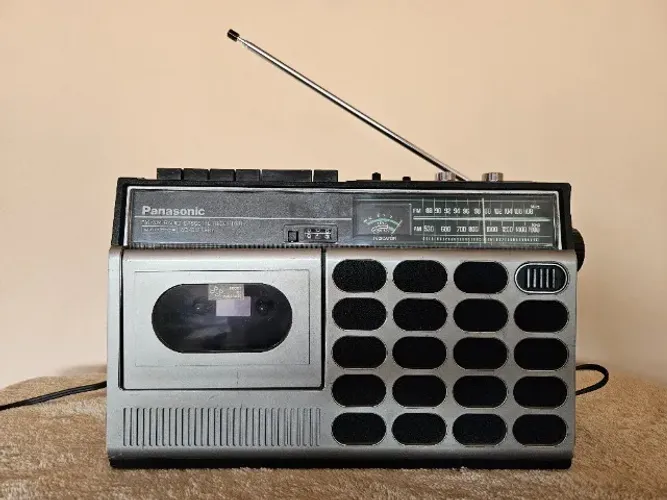 Rádio Gravador Panasonic RQ-544AS - Relíquia de 1978 (Made in Japan)