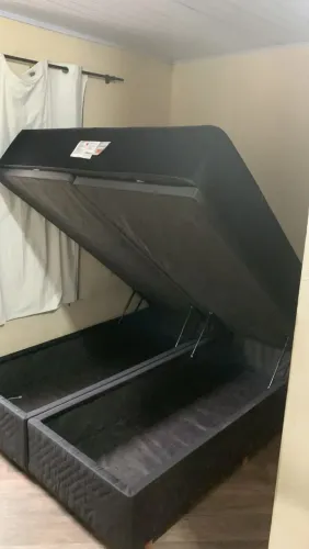 Cama box com baú