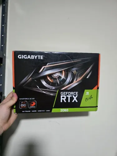 Placa de vídeo RTX 2060 6GB GIGABYTE