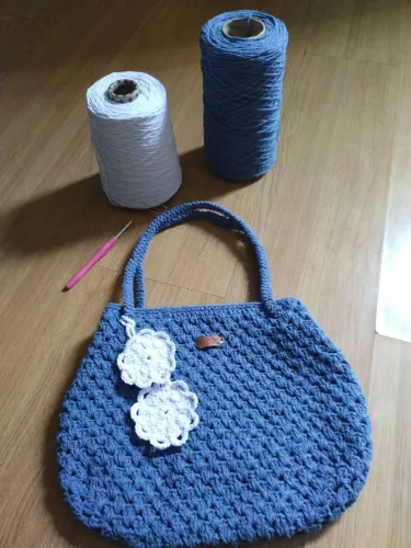 Bolsa de crochê