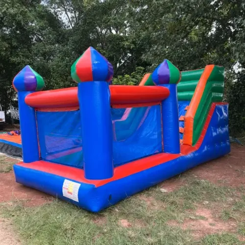 Mini tobogã com piscina de bolinhas