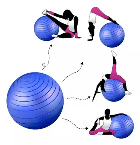 Bola de pilates suíça 65 cm (entregamos)