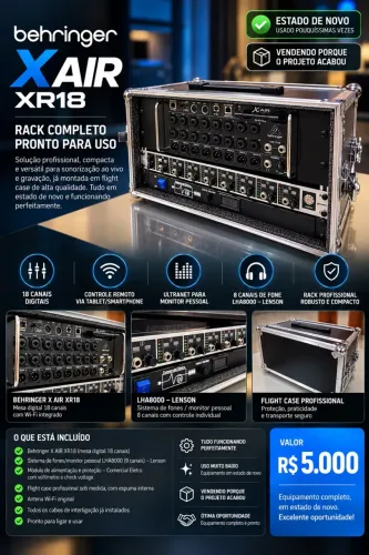 Rack Completo XR18