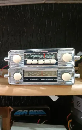 RÁDIO COM BLUETOOTH ORIGINAL DO FUSCA KOMBI KARMAN GUIA 