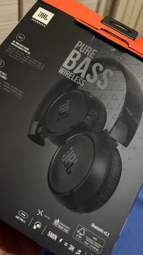 Fone de ouvido JBL sem fio ORIGINAL