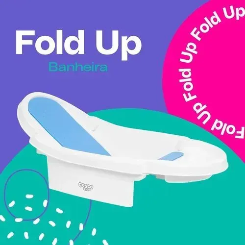 Banheira Infantil Fold Up Cosco Kids 0-13kg Nunca foi usada, está dentro da caixa e plastc