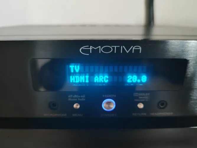 Pré amplificador Emotiva HDMI UMC-200= Marantz, Sansui, Denon, Rotel, B&W, Yamaha, Pioneer