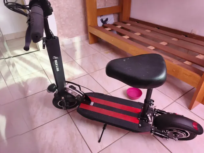 Patinete elétrica t10 800w nova usada só pra teste