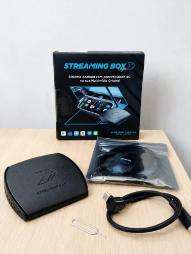Streaming Box Light Faaftech 3GB RAM 32GB Android 4G CarPlay Original