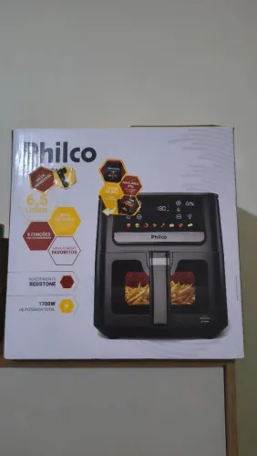 Ar Fryer Philco 6,5L Nova Painel Digital e com Led