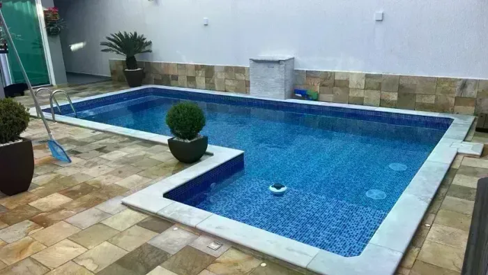 Borda de piscina 1x20 mármore branco
