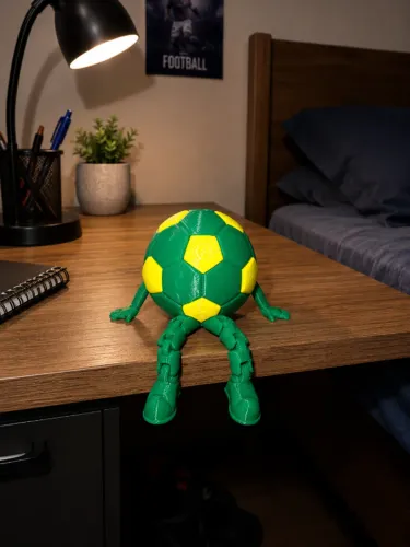 BOLINHA ARTICULADA 3D - A COMPANHEIRA MAIS DIVERTIDA DA SUA MESA! 