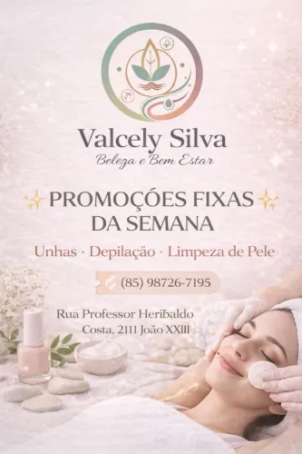 Promoção Limpeza de pele Unhas Depilação