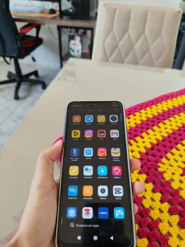 Redmi 10c + Caixa + Carregador