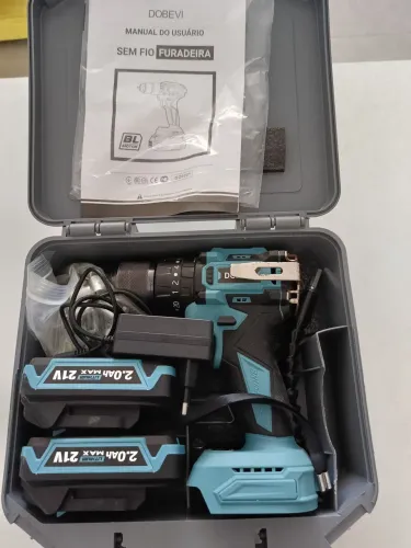Furadeira a bateria