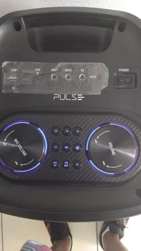 Caixa de som Pulse sp503 800 wats
