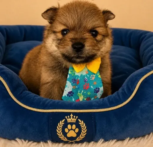 Spitz alemão Encanto, beleza e companheirismo em um só pet