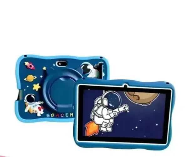 Tablet M58pro Infantil Milli 6gb Ram + 128gb Astronauta Kids Cor Azul