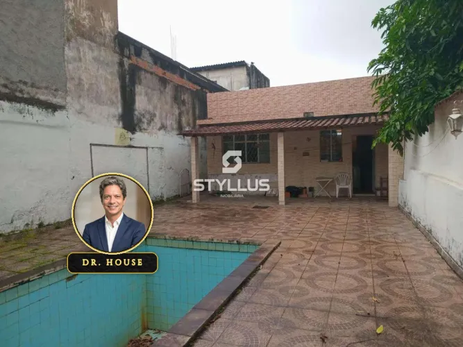 Casa Linear Ampla com 3 Quartos, Piscina e Escritório em Engenho de Dentro! M78D