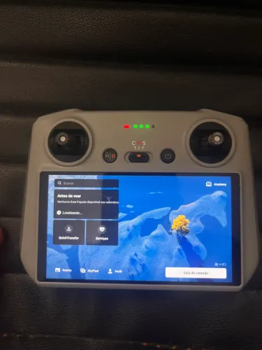 Controle RC1 tela drone DJi mini 3 e 3 pro