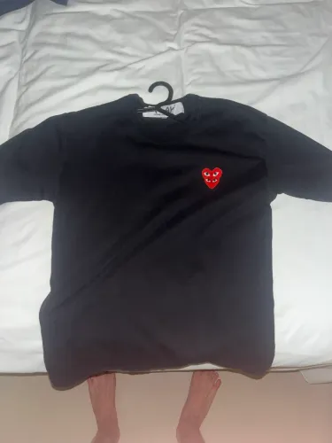 Camisa comme des garçons tamanho P mas cabe M, 100% original