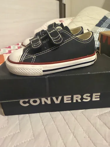 All star couro tênis infantil tamanho 19