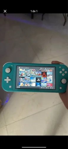 Nintendo switch Lite desbloqueado + cartao 512gb