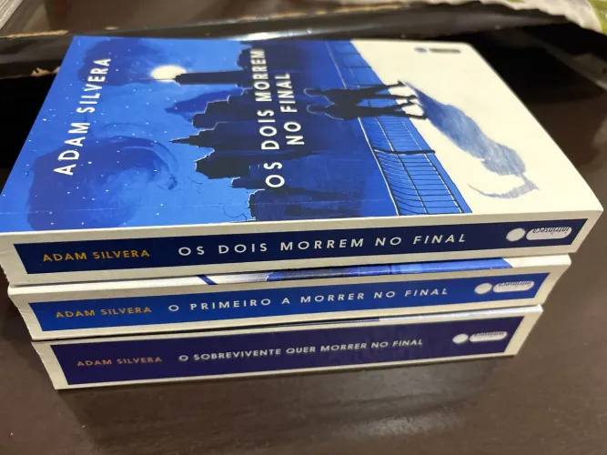 Trilogia Completa Os Dois Morrem No Final - Adam Silvera (3 Livros)