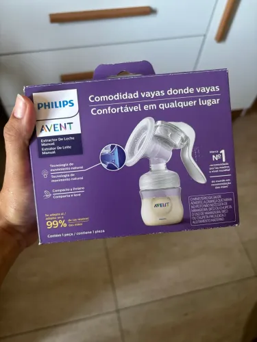 Bomba extratora manual de leite Philips Avent