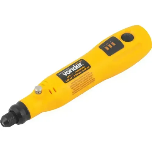 Microrretífica a bateria com acessórios, 3,6 V, MBV 036 VONDER