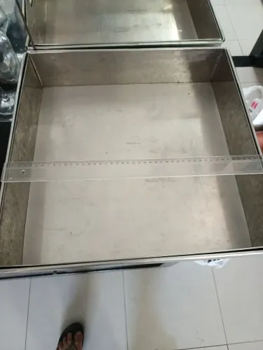 Aro e forma de bolo 45cm aço inox