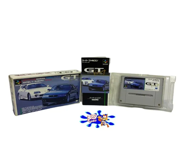 Nintendo Super Famicom SFC GT Racing versão Japão cartucho